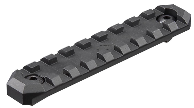 Picture of  Aim Sports Mlrs2 9 Slot Picatinny M-Lok Rail Section  Black Anodized 815879018328