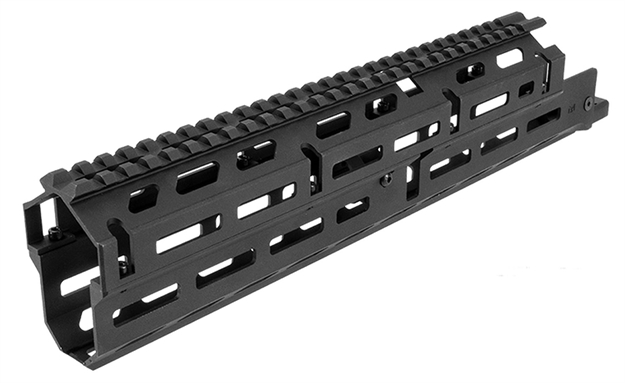 Picture of  Aim Sports Mmak04 Handguard  Long & Drop-In, M-Lok 2-Piece Style Made OF 6061-T6 Aluminum With Black Anodized Finish For Ak-47 815879019295