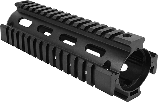 Picture of  Aim Sports Mt021 M4 Handguard 6" Carbine Style Made OF Aluminum With Black Anodized Finish & Quad Rail 815879011152