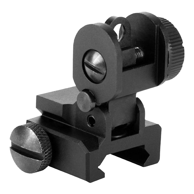 Picture of Aim Sports Mt035 Ar-15/M16 Flip UP Rear Sight Aluminum Black
