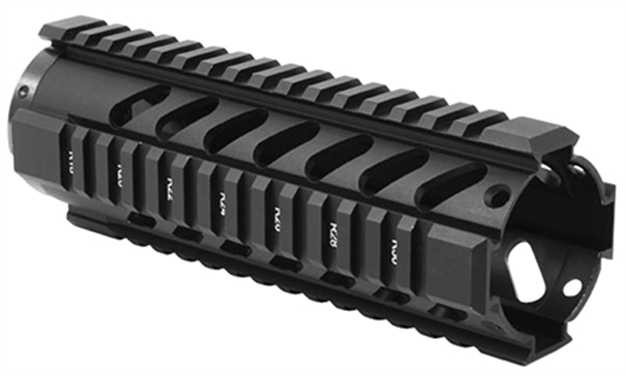 Picture of  Aim Sports Mt060 AR Handguard  7" Carbine & Free-Floating Style Made OF Aluminum With Black Anodized Finish & Quad Rail