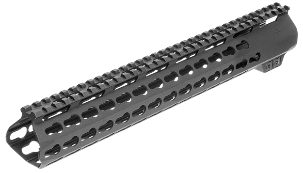 Picture of Aim Sports Mtk15l308 AR Keymod Handguard Rifle 6061-T6 Aluminum Black Hard Coat Anodized Low 15"