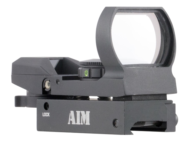 Picture of  Aim Sports Rt4wf1 Reflex Sight Warfare Edition Matte Black 1X 24Mm X 34Mm Red/Green Multi Reticle