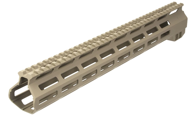Picture of Aim Sports Usas003fde Wraith Handguard  Ar15/M4 Flat Dark Earth Anodized Aluminum 15" M-Lok