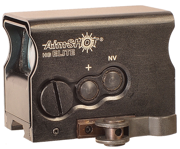 Picture of  Aimshot Hgelitecgree HG Elite  Black Anodized 1 X 34Mm 2 Moa Green Dot/65 Moa Circle 669256689911