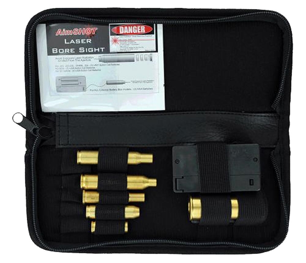 Picture of Aimshot Ktrifle Boresight Rifle Kit Laser Universal Rifle Calibers Brass KT-RIFLE