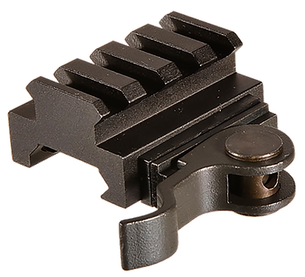 Picture of  Aimshot Mt61172 Picatinny Quick Release Mount  Black Anodized