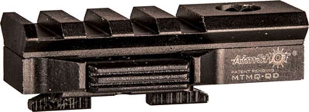Picture of  Aimshot Mtmqrqd M-Lok Adapter QD With QD Attachment Adapter Black Anodized Aluminum 2.50" Picatinny Rail Compatible With M-Lok Slots