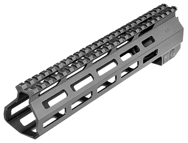 Picture of  Aim Sports Mtmc01 AR Handguard 10" M-Lok & Free-Floating Style Made OF 6061-T6 Aluminum With Black Anodized Finish For Ar-15