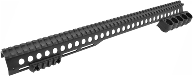Picture of Aimtech Mount Systems Rail Mount Warhammer M-Lok 5-Shot Carrier 500 12Ga