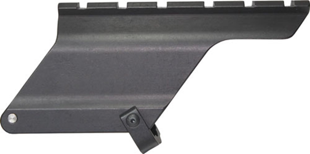 Picture of Aimtech Mount Systems Saddle Mount Ithaca 37/87 Pump 12Ga. Black