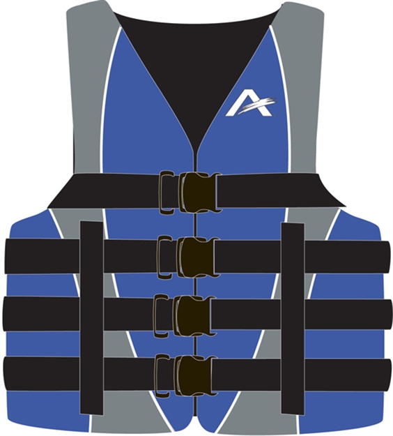 Picture of Airhead Sports Vest Nylon Adlt S/M Blue