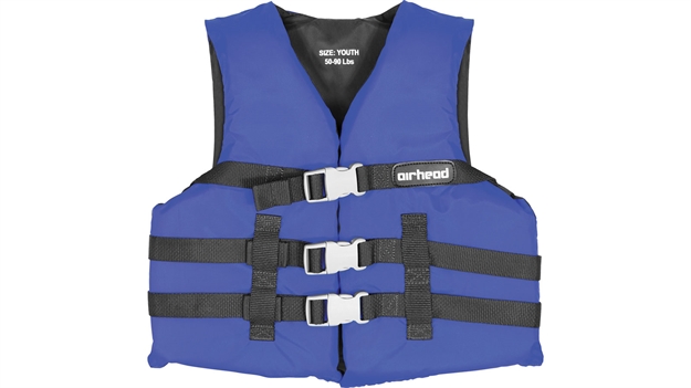 Picture of Airhead Sports Vest Nylon Yth Blue