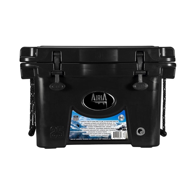 Picture of Airia 25 Quart Roto-Molded Cooler (Black)