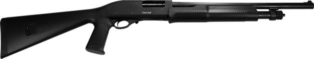 Picture of Akkar Pump 12Ga. 3" 18.5" Cyl. Black Pistol Grip Syn Stock< 111375