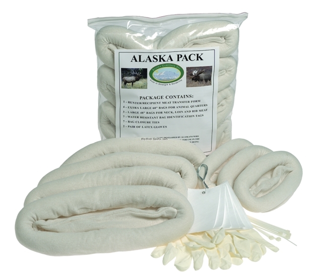 Picture of Alaska Alaska Pack Moose, Elk & Caribou Game Bag,  Includes Tags, 7 Pack