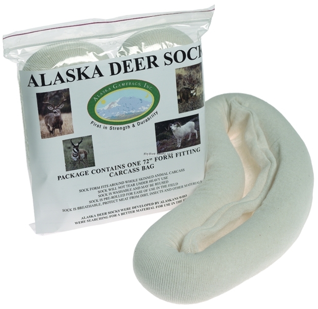 Picture of Alaska Deer Sock Rolled Carcass Bag, 72"