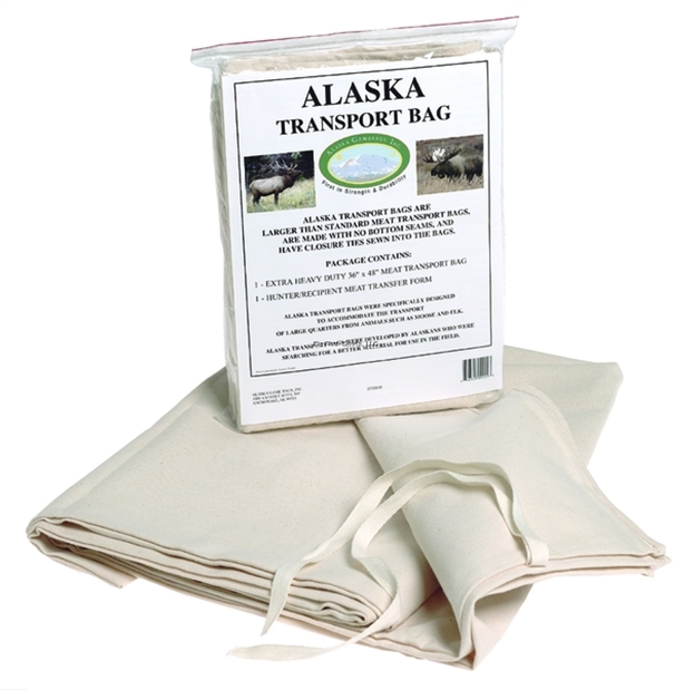 Picture of Alaska Extra Heavy Duty Meat Transport Bag, 36" X 48", Seamless Bottom, With Meat Transfer Form