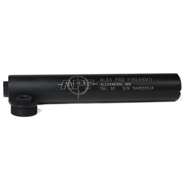 Picture of Alex Pro Firearms Silencer 30Cal Blk Titanium 5/8X24 Direct S30T
