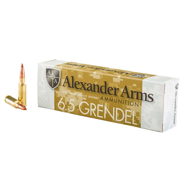 Picture of Alexander Arms 6.5Gren 120Gr Nosler BT 20Rd