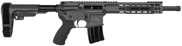 Picture of Alexander Arms Llc Phi50sgst Highlander  50 Beowulf 12" 7+1 Sniper Gray Adjustable Sba3 Pistol Brace