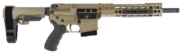 Picture of Alexander Arms Llc Phi65deve Highlander  6.5 Grendel 11" 10+1 Flat Dark Earth Adjustable Sba3 Pistol Brace