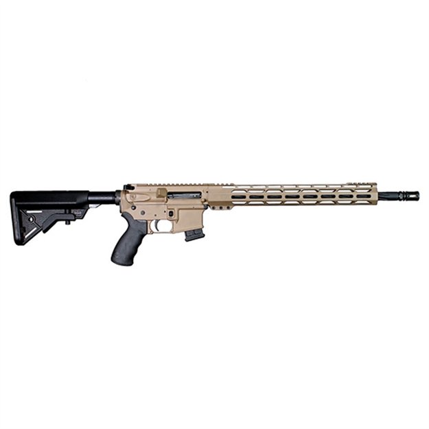 Picture of Alexander Arms Rta17de Tactical  17 Hmr 10+1 18" Black Fluted/Threaded Barrel, Picatinny Rail Flat Dark Earth Cerakote Aluminum Receiver, Black B5 Bravo Synthetic Stock RTA-17-DE