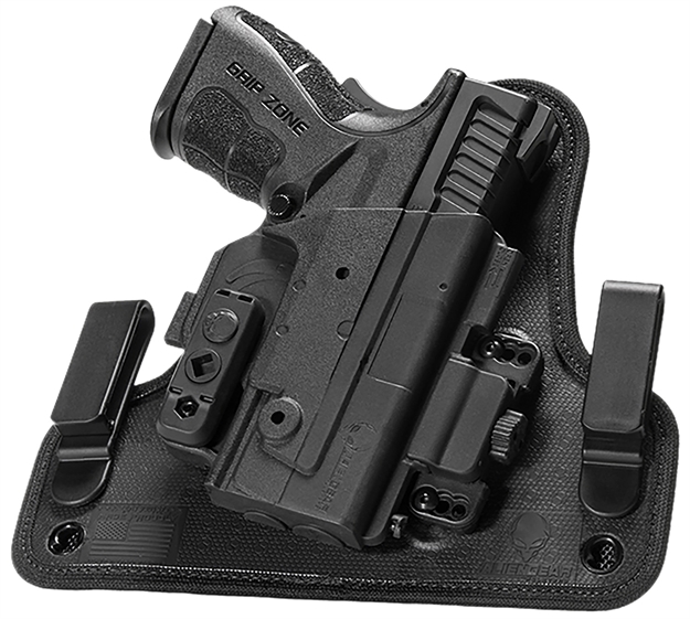 Picture of  Alien Gear Holsters Ssiw0771rhxx Shapeshift 4.0 Iwb Black Polymer Belt Clip Fits Ruger Lc9