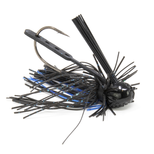 Picture of All-Terrain Tackle A.T. Finesse Jig, 3/8Oz, Black/Blue