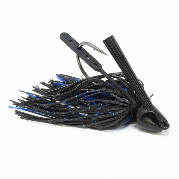 Picture of All-Terrain Tackle Grassmaster Weed Jig, 3/8Oz, Black/Blue