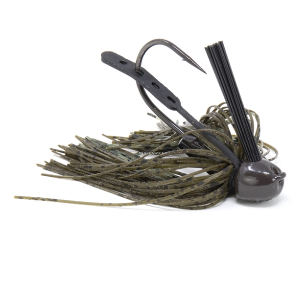 Picture of All-Terrain Tackle Rattling A.T. Jig, 1/4Oz, Green Pumpkin