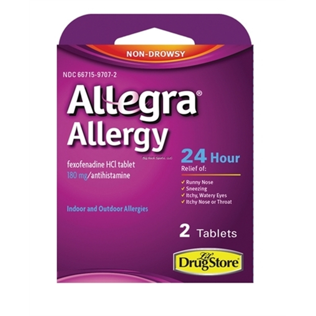 Picture of Allegra Allergy Tablets- 2 Count