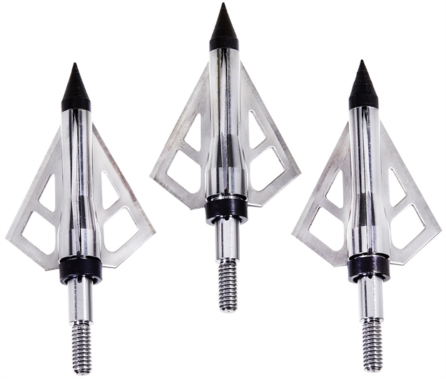 Picture of  Allen 14625 Optimus Broadhead Stainless Steel Blades Silver 3 Pack