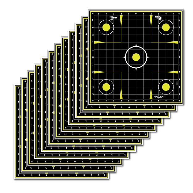 Picture of  Ez-Aim 15211 Splash Reactive  Sight - IN - Grid Non-Adhesive 12 Pack 026509046493