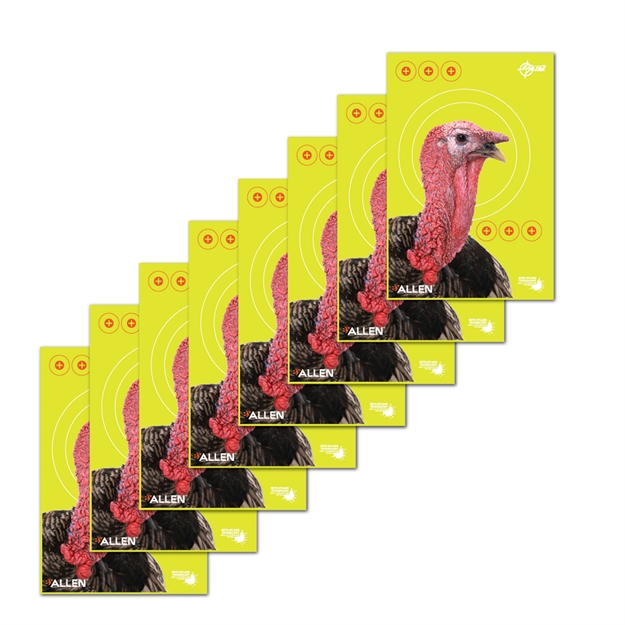 Picture of Allen 15267 EZ Aim Splash Non-Adhesive Paper 12" X 18" Turkey 8 Pack