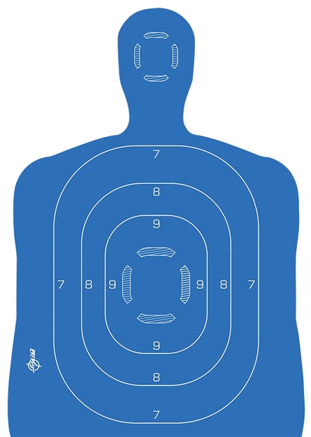 Picture of  Ez-Aim 15579 Splash Reactive Silhouette Kit  Paper 23" W X 35" H Self-Adhesive