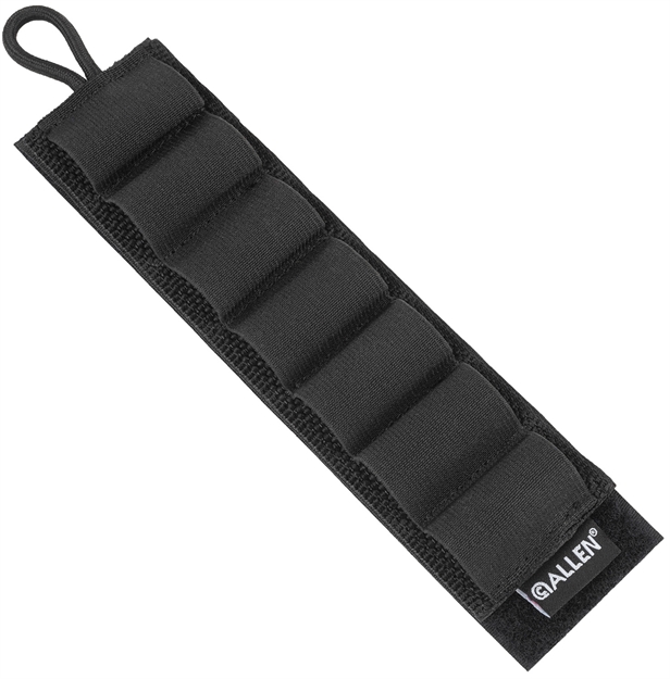 Picture of  Allen 18421 Ammo Card  Black Endura 12 Gauge 7Rd Velcro Mount