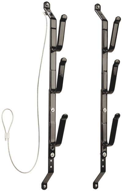 Picture of Allen Three Gun Locking Gun Rack, Vinyl Coated, Wall OR Over Window, 18"-26" Adjustable 18520