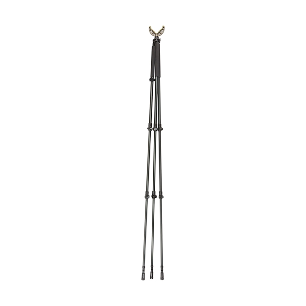 Picture of  Allen 21412 Axial  Tripod Black Aluminum W/Rubber Feet 61" Vertical Adjustment 026509043652