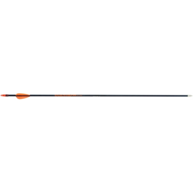 Picture of Allen Arrow Fearless 26" Youth Fiberglass Blk/Org Vane 3Pk
