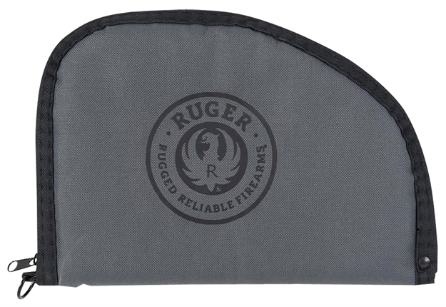 Picture of  Ruger 27452 Rugged Pistol Case 10" Long Black/Gray Holds 1 Polyester 026509068457