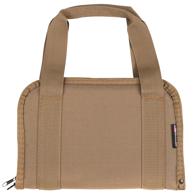 Picture of Allen 3642 Pistol Tote  Flat Dark Earth Endura 11.50" Long Lockable Holds 1 Handgun 3639