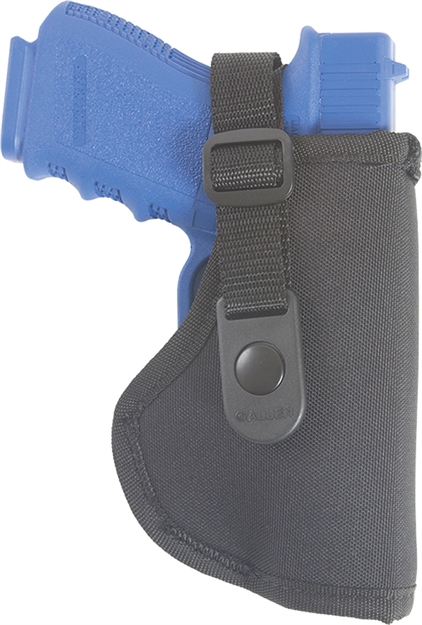 Picture of  Allen 44806 Cortez  Owb, Size 06, Black Polyester, Compatible W/Glock 26/27, Ruger Security-9, Belt Loop Mount Right Hand 026509448068