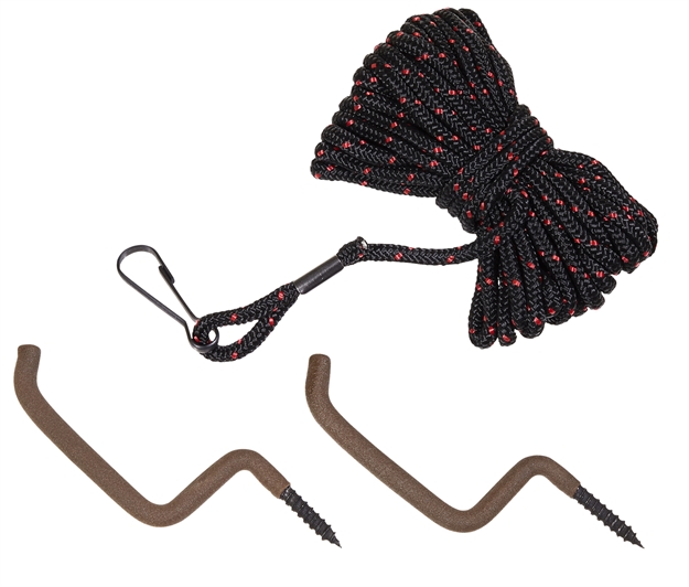 Picture of  Allen 54 Bow & Gun Rope Treestand Black/Red 20' Long Includes 2 Hangers