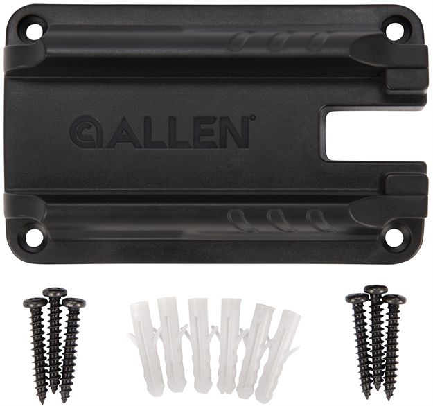 Picture of Allen 5648 Gun Ready Rail Handgun Magnet 1 Handgun Black Metal
