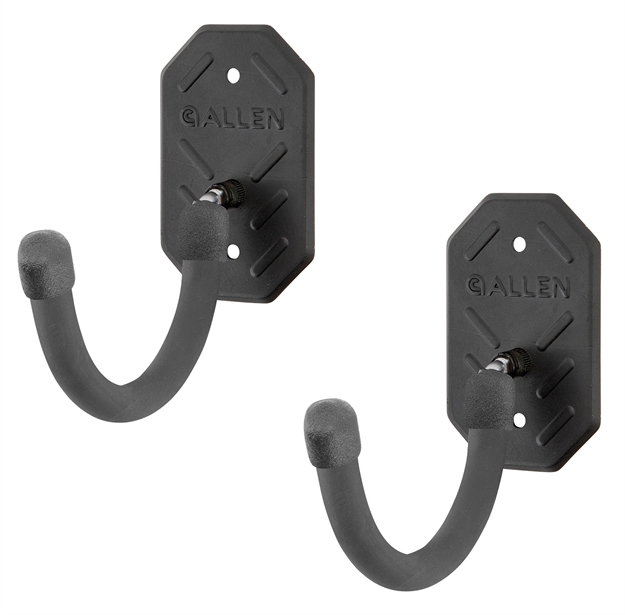 Picture of  Allen 5652 Defender Hooks Black Steel Screw ON 3.50" Long 2 PK