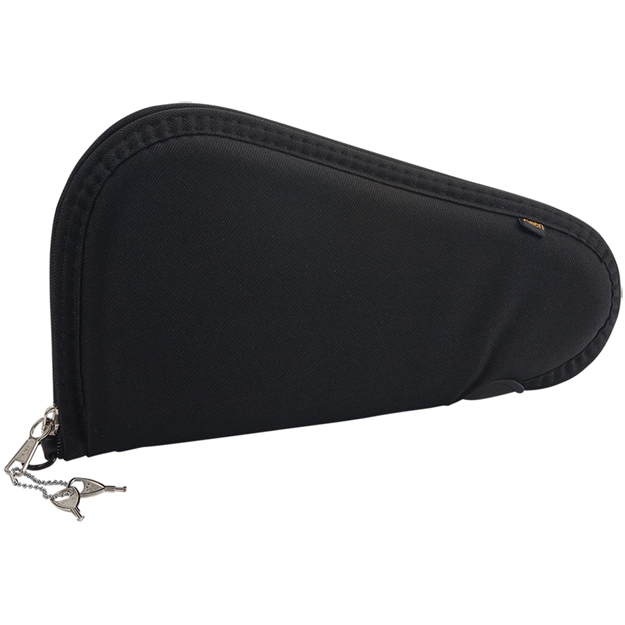 Picture of Allen 748 Locking Handgun Case Black Endura, Ykk Zippers & Foam Padding Includes 2 Keys 8" L 74-8 026509007487