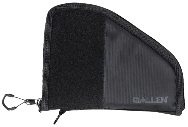 Picture of  Allen 78-7 Pistol Case  W/Mag Pouch Black Nylon Fits Compact Handguns