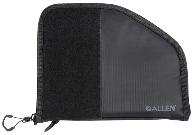 Picture of  Allen 78-9 Pistol Case  W/Mag Pouch Black Nylon Fits Full-Size Handguns