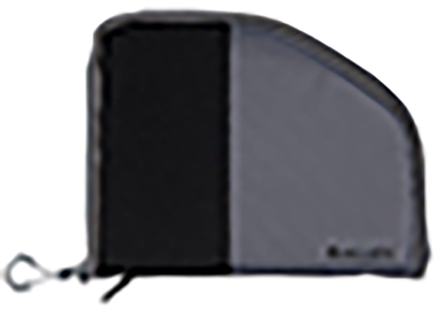 Picture of  Allen 79-9 Pistol Case  W/Mag Pouch Charcoal Nylon Fits Full-Size Handguns 026509067702